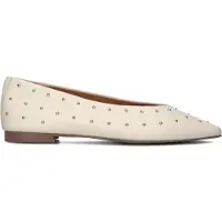 Stefano lauran Damen Ballerinas X1417.1 - Wit - Größe 40