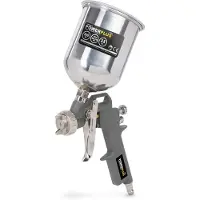 Powerplus Powair0105 226l/min Farbspritzpistole 600ml Silber One Size / EU Plug 220V Silber One Size