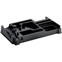 Metabo 628887000, Schaumstoff-Einlage, SSW 18 LTX 600, metaBOX 145L, Schwarz, 473 mm, 278 mm, 320 g
