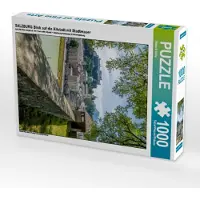 CALVENDO SALZBURG Blick auf die Altstadt mit Stadtmauer 1000 Teile Puzzle hoch 480x640mm, Viola Melanie; 7330031