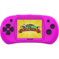 Denver Spielekonsole 6,1 cm (2.4 Zoll) mit 150 Spielen Farbe: Pink