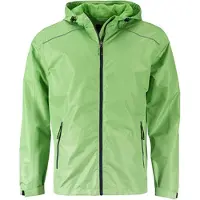 James & nicholson Sportliche, funktionale Outdoorjacke spring-green/navy, Gr. XXL
