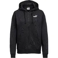 Puma Kapuzensweatshirt "ESS SMALL NO 1 LOGO COMFORT FULL-ZIP HOODIE TR", mit verstellbarer Kapuze, mit Kängurutasche, komfortable Passform