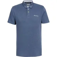 Columbia Poloshirt Nelson Point 1772721 Blau Regular Fit