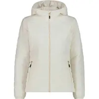 CMP - Women's Padded Jacket Fix Hood - Kunstfaserjacke Gr 36 beige/grau
