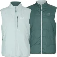 Jack Wolfskin TRAIL LIGHT 2IN1 Outdoorweste in grün, Größe L