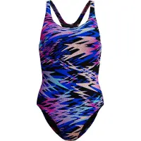Speedo Damen Schwimmanzug Hyperboom Print Medalist One Piece