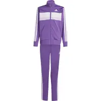Adidas Kinder Sportanzug Seasonal Essentials Tiberio 3-Streifen Tricot Kids