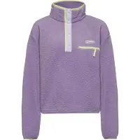 Columbia - Fleecejacke mit halbhohem Kragen &ndash; Damen / Frau &ndash; Helvetia II Cropped Half Snap Fleece Shale Purple Lavender Pearl Ctrn -