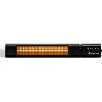 Blumfeldt Infrarotheizung 2000 W – Wand & Deckenmontage, IP65 Wasserdicht, 9 Heizstufen, Smarte WLAN-Steuerung, Goldröhren, Kindersicherung, für Balkon, Terrasse & Garten
