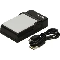 Duracell DRC5909, USB, Indoor Batterieladegerät, Canon NB-7L, Schwarz, 5 V, 5 V