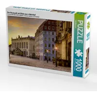 CALVENDO Der Neumarkt mit Blick zum Jüdenhof 1000 Teile Puzzle quer 640x480mm, Meutzner Dirk; 7281015