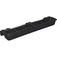 Kerbl Langfuttertrog, 8l mit Freßgitter, 96cm breit
