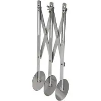 Orion Edelstahl-Radio-Set, Durchmesser 4,5 cm, 3-teilig