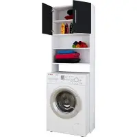 VCM Waschmaschinenschrank "Jutas" | Überbau Waschmaschine