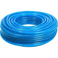 As Schwabe as-Schwabe 50m PVC-Druckluftschlauch Blau 6 x 3 mm Schlauch glatt abgeschnitten