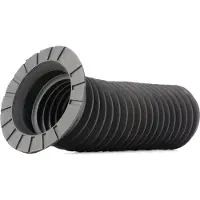 RIDEX Schutzkappe / Staubmanschette Stoßdämpfer 3365P0045 Vorne Links für HONDA CR-V III (RE) 262mm 61mm 128mm