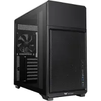 Thermaltake TR300 TG, Midi Tower, PC, Schwarz, ATX, micro ATX, Mini-ITX, SPCC, Gehärtetes Glas, Gaming
