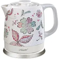 Maestro MR-068-FLOWERS, 1,5 l, 1500 W, Mehrfarbig, Keramik, Überhitzungsschutz, Drahtlos