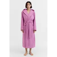 Tekla Unisex Hooded Bathrobe Magenta Größe: XXL | Bademäntel Outlet | Unisex | Rosa