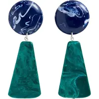 White Stuff Bella Resin Drop Earring Teal Multi Größe: OS | Ohrringe Outlet | Damen | Cyan