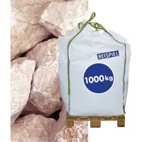 Hamann 1000kg BigBag Gabionen Steine Marmorkies Bianco Italia 70-120 mm