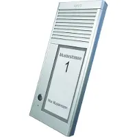 AGFEO DoorSpeak 1 - Kabelgebunden - IP33 - Aluminium - Aluminium - Wand - 115 mm