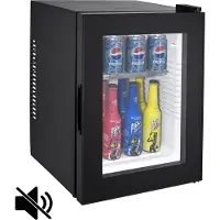 Guzzanti GZ 44G, Minibar-Kühlschrank, Freistehend, Schwarz, 40 l, B, 164 kWh