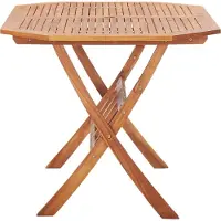 vidaXL "SALE 2026"Gartentische - Braun Gartentisch Klappbar 135x85x75cm Massivholz Akazie Stabli Möbel7607167