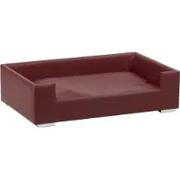 Silvio Design Rohrschneider Hundesofa Candy bordeaux