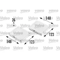 Valeo 698469 Innenraumfilter Pollenfilter für BMW 3 Compact (E36)