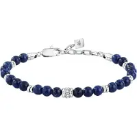 Morellato Men's Beaded Bracelet With Lapis Lazuli Pietre S1747