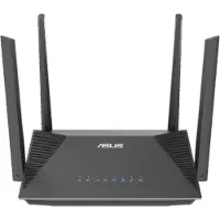 Asus RT-AX52 Pro AX3000, Wi-Fi 6 (802.11ax), Dual-Band (2,4 GHz/5 GHz), Ethernet/LAN, Schwarz, Tabletop-Router