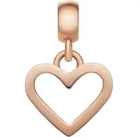 Daniel Wellington Herzanhä nger aus vergoldetem Stahl Charms DW00400428