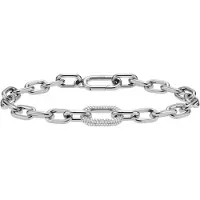 Daniel Wellington Luxuriö ses Stahlarmband mit Kristallen Crystal Link DW00400608 - Lä nge: 18,5 cm