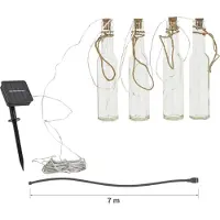 Hi LED Solar Flaschen Lichterkette