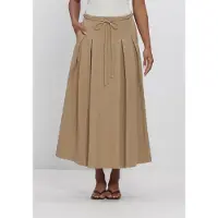 Y.A.S. Damen Röcke Yascamia Hw Long Skirt - Beige - Größe 42
