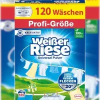 Weißer Riese Universal Vollwaschmittel, Pulver, 120 WL