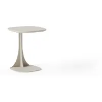 Suns Feroli Beistelltisch Aluminium/Sintered stone 45x45 cm