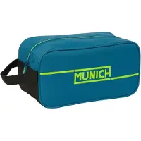 Safta Schuhtasche für die Reise Munich Land Schwarz grün 29 x 15 x 14 cm