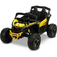 Toyz Maverick Elektrisches ATV Buggy Ride-On 4x4 Antrieb 800W Gelb