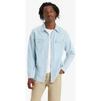 Levi's für Herren. 85745-0155 Klassisches Western Standard Hemd blau (L), Lässig, Baumwolle, Langarm
