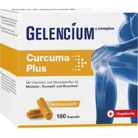 Heilpflanzenwohl GmbH Gelencium Curcuma Plus Hochdosiert mit Vitamin C 180 ST