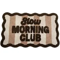Kersten Badematte ''Slow Morning'' in Beige/ Schwarz - (L)50 x (B)80 cm - onesize