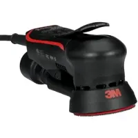 3M Elektro-Exzenterschleifer, 75 mm, 2.5 mm Schleifhub, 230 V, Steckertyp E/F, geeignet für Staubabsaugung, 33807