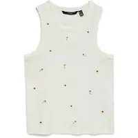 Vero Moda Top Naja 10341964 Weiß Slim Fit