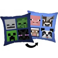 Jerry Minecraft Bad Mobs Kissen, Dekokissen 40*40 cm