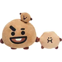 Aurora BT21 Shooky Plüschtier Braun 18 cm