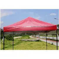Markenlos Wasserdichtes Pavillondach 3x3m, Transparentes Ersatzdach für Pavillons mit festem Dach, Für Garten und Veranstaltungen