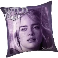 Billie Eilish Wild Flower Sleep Kissen, Zierkissen 40x40 cm